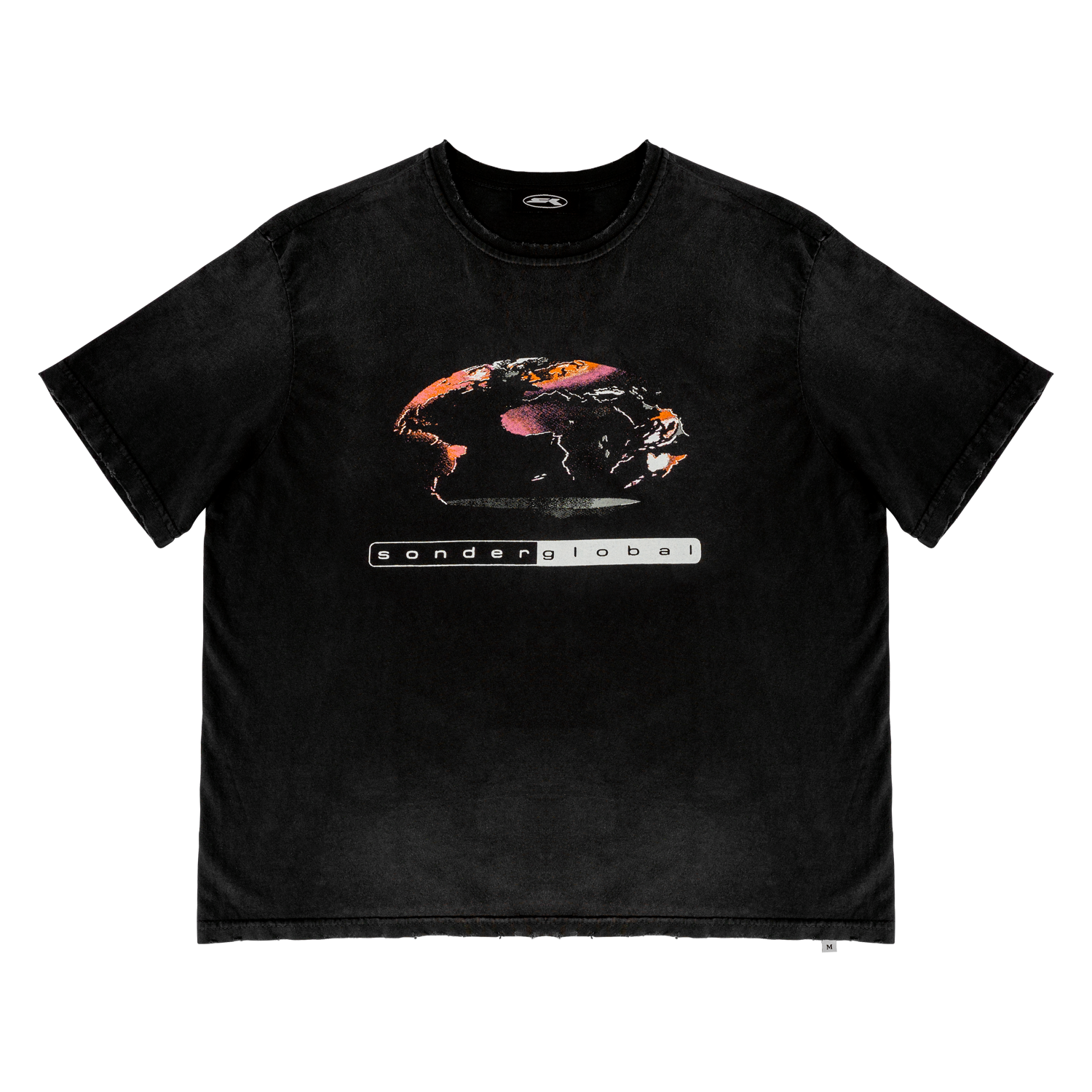 Washed Black Sonder Global T-Shirt